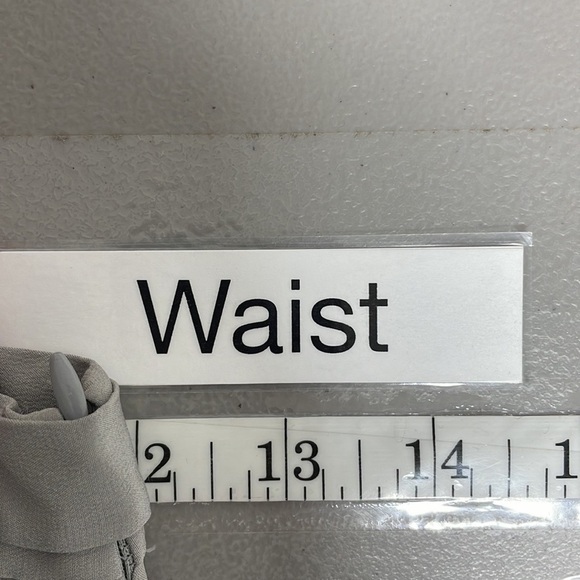 CLUB MONACO Skirt Gray White Silk Split Front Size 00 - Picture 10 of 10